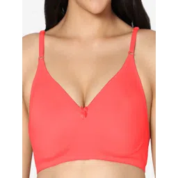 In Care Full Coverage Non Padded All Day Comfort Super Support Cotton T-shirt Bra image 2