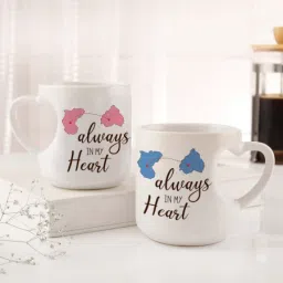 In My Heart Personalized Couple Mug - Set Of 2-picture-23