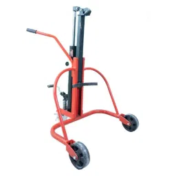 Inaithiram DM350PUN 350kg Mild Steel Red &a; Black Heavy Duty Hydraulic Drum Mover-picture-33