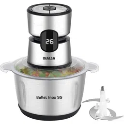 inalsa 500 W Black/Silver Chopper-picture-11