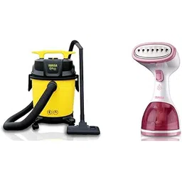 Inalsa Vacuum Cleaner Wet and Dry Micro WD10-1000W,14KPA Suction and Impact Resistant Polymer Tank Steamax 1200-Watt Garment Steamer with Detachable Fabric & Steam Brush & 260ml-picture-12