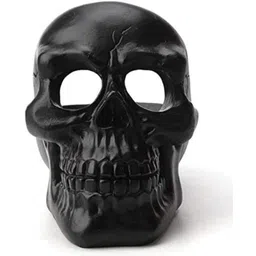 inara Creation Skull Cigarette Smoking for Home, Office and Bar Black Polyresin Ashtray-picture-24