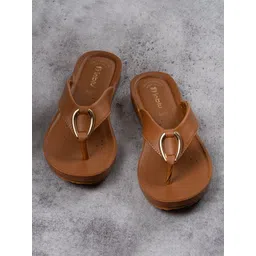 Inblu Women Lightweight & Anti Skid T-Strap Flats-picture-36