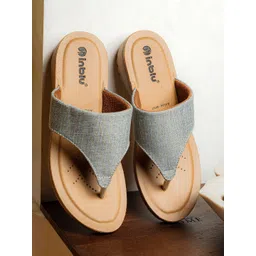 Inblu Women Textured Open Toe Flats-image-16