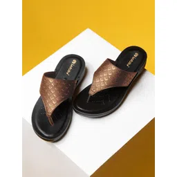 Inblu Women Textured Open Toe Flats-picture-23