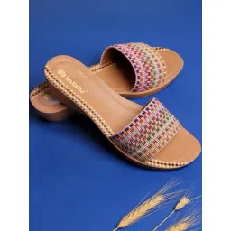 Inblu Women's Cream Casual Sandals-picture-25