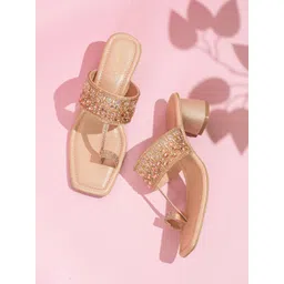 Inc 5 Embellished Ethnic Block Sandals with Bows-picture-12