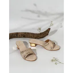 Inc 5 Embellished Ethnic Block Sandals with Laser Cuts-picture-36