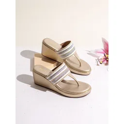Inc 5 Embellished Ethnic Wedge Sandals-picture-16