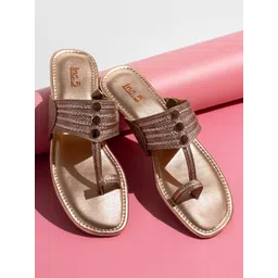 Inc 5 Embellished One Toe Flats-picture-26