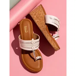 Inc 5 Embellished One Toe Wedge Heels-picture-21