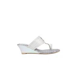 Inc 5 Embellished One Toe Wedges image 5