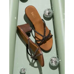 Inc 5 Embellished Open Toe Block Heels-picture-21