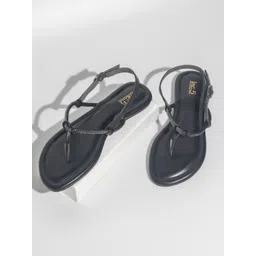 Inc 5 Embellished Open Toe Flats-picture-22