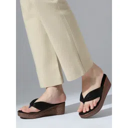 Inc 5 Metallic Printed Knotted Strappy Wedge Heels-picture-16