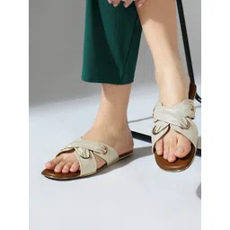 Inc 5 No Back Strap Open Toe Flats-picture-14