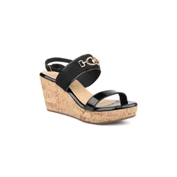 Inc 5 Open Toe Backstrap Wedge Heels-picture-14