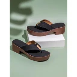 Inc 5 Platform Women Solid Round Toe Sandals-picture-23