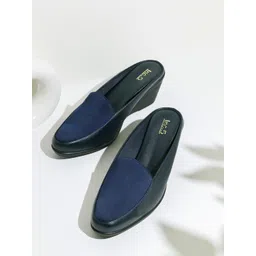 Inc 5 Wedge Solid Pointed Toe Mules-picture-19