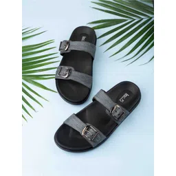 Inc 5 Women Black & Blue Casual Open Toe Flats-image-47