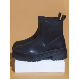 Inc 5 Women Block-Heeled Mid-Top Chelsea Boots-picture-36