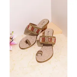 Inc 5 Women Embellished Ethnic Wedge Heel Sandals-picture-34