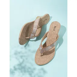 Inc 5 Women Embellished Ethnic Wedge Sandals-picture-13