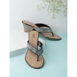 Inc 5 Women Embellished Ethnic Wedge Sandals with Bows-picture-29