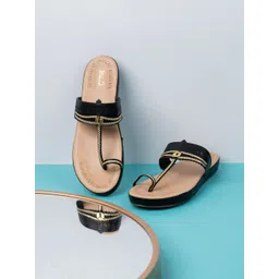Inc 5 Women Embellished One Toe Flats-picture-33