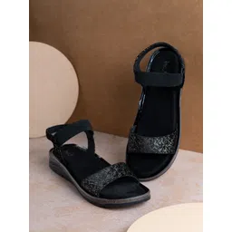 Inc 5 Women Embellished Open Toe Flats-picture-29