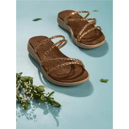 Inc 5 Women Embellished Open Toe Slip-On Flat Sandals-picture-16