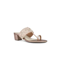 Inc 5 Women Ethnic Embellished Block Heel Sandals-picture-41