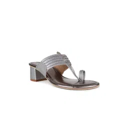 Inc 5 Women Ethnic Embellished Block Heels Sandals-picture-40