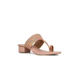 Inc 5 Women Ethnic - Embellished Party Block Sandals-picture-39