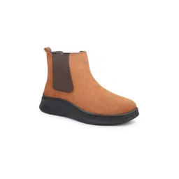 Inc 5 Women Mid Top Wedges Chelsea Boots-picture-29