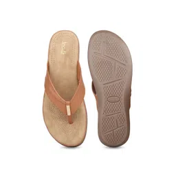 Inc 5 Women Round Toe T-Strap Flats image 3