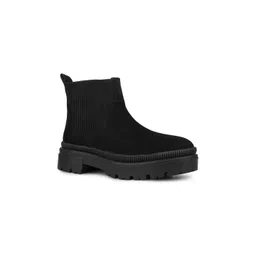 Inc 5 Women Solid Block-Heeled Chelsea Boots-picture-34