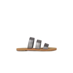 Inc 5 Women Striped Open Toe Flats image 4