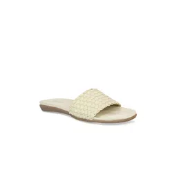 Inc 5 Women Woven Design Open Toe Flats-picture-22