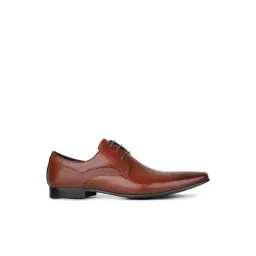Atesber by Inc.5 Men's Brown Derby Shoes-picture-14