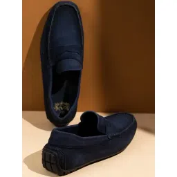 Atesber by Inc.5 Men's Navy Casual Loafers-picture-33