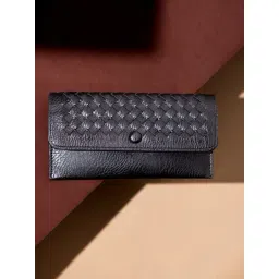Inc.5 Black Woven Medium Wallet-picture-47
