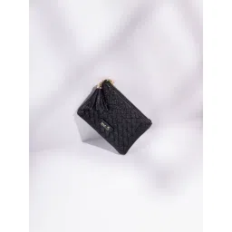 Inc.5 Black Woven Medium Wallet-picture-44