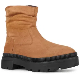 inc.5 Party Wear Solid Round Toe Block Heel Ankle Boots Boots For Women-picture-10