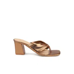 Inc.5 Women's Antique Gold Thong Sandals-picture-29