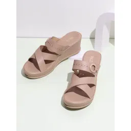 Inc.5 Women's Beige Casual Wedges-picture-23