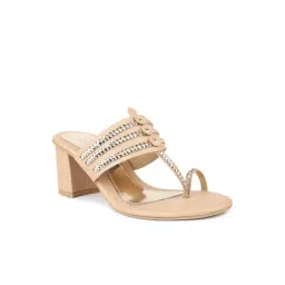 Inc.5 Women's Beige Toe Ring Sandals-picture-45
