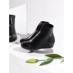 Inc.5 Women's Black Casual Boots-picture-18