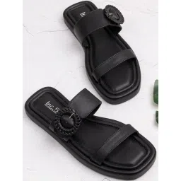 Inc.5 Women's Black Casual Sandals-picture-39