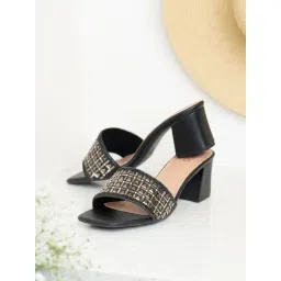 Inc.5 Women's Black Casual Sandals-picture-18